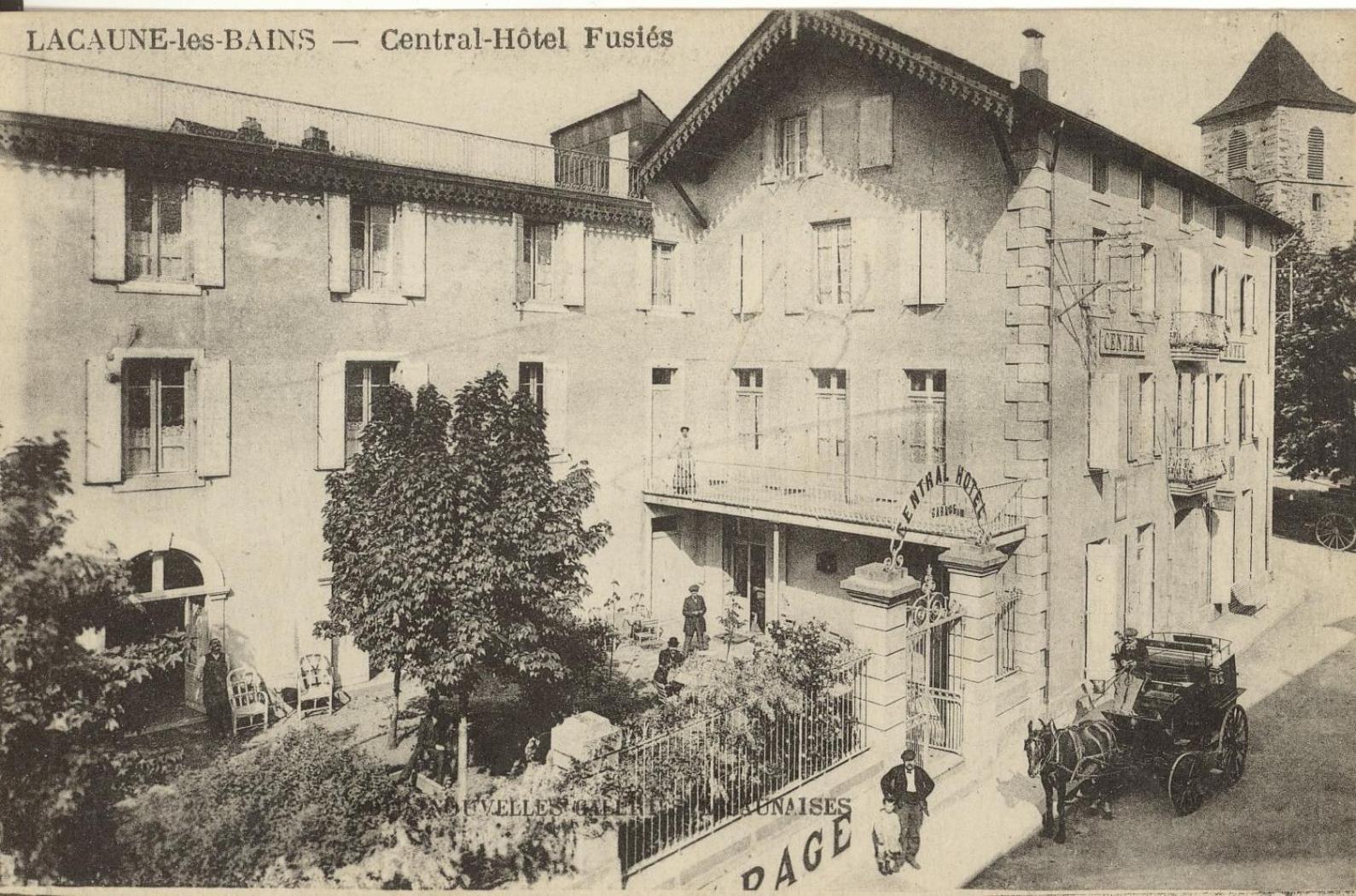 Hotel Logis Le Relais De Fusies Lacaune Exterior foto